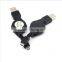 Stretching USB 2.0 Male A to Micro USB male data cable