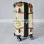 2PCS Printed Luggage+ABS PC