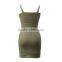 Spaghettti strap short mini bandage summer dresses for girls