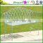 Cheap New Design Antique High Quality Metal Framed Garden Chairs For Home Patio Park J21M TS05 X00 PL08-34028