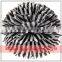15" Black Striped Tissue Paper Pom Poms Wedding Shower Party Decor