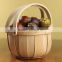 Natural Wood Chip Apple Basket