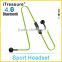 iTreasure Brand new custom sports bluetooth wireless earphone for mobile phone