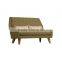 S001A Wooden sofa with loose cushions