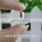 5mm 6mm 8mm Dolphin Clear Glass Bottles Pendants Necklace Rice Vials Necklace Wishing Bottle+cap+White Rubber Plug Name on Rice