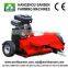 sansen pull towable behind type mower ATV Flail mower with 15hp loncin gasoline Engine