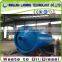 2016 automatic new gereation high oil output waste tire recycling to oil plant