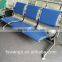 3 seater stainless steel bench public waiting chair