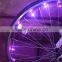 2016 Super bright 2.2m LED light string Colorful 20LED Bicycle Bike Wire Tyre Wheel Spoke Light with String Wire