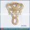 gold color TPU sandal ornament,slipper ornament HU1204A