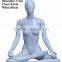 yoga display female mannequin