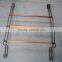 Large ribbon wire over the door towel rack in echrome finish