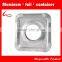 Hot Sale Top Quality Gas Stove Liner With One Hole Aluminium Foil Gas Stove Protector