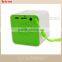 New Arrival Jyicoo Mini Cube Bluetooth Speaker Som Speaker Bluetooth 3.0 Sound Card Music Player
