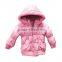 Girls Fashion New Style OEM Service Pattern Baby Coat