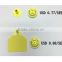 2016 ZJKR new technology Factory Outlet veterinary RFID ear tag for cow