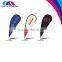 custom event advertise bowhead teardrop flag and banner