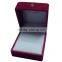 custom logo printed luxury packaging velvet jewelry ring box