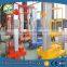 light weight Electric hydraulic aluminum mast vertical man lift
