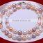 Light Loose Excellent Quality White Round Freshwater Drop Pearl Necklace