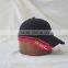 metal plate logo embroidery logo fitted snapback hat