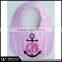 Personalized Monogrammed Seersucker Bib