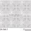2015 Newest flower pattern printed tablecloth with straight/wave edge
