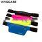 2016 best selling factory wholesale cheap light beautiful colorful sport running waist bag