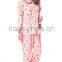 Wholesale Couple Pajamas Sets 100% Polyester Nightgowns Ladies Nightgown Patterns All Over Print Women's Winter Sleepwear