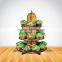 carton cake corrugated display ,carton cake box ,carton 5 tier cupcake stand
