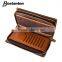 leather bags men clutch business wallet hand bag zipper
