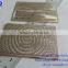 High quality customized hollow out metal brass business card gold vip name card