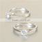 2015 New Model Fashion Wedding Single Stone Ring Designs 925 Sterling Silver Rings