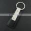 Belt Loops Black PU Leather Keyring Keychain Ring Key