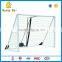 Galvanized steel frame soccer football goal with net