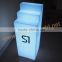 point of sales display stand with light/Acrylic LED Light Tower/product display light box stand