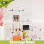 2016 diy easy storage Book Shelf Storage Bookcase with Doors