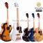 Christmas gift acoustic guitar with different decorative pattern made in China HS3915