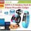 SIFIT-1.5 Stainless Steel Shell Fitness Wearable gadget Bluetooth 4.0. WIFI hotspot Calories Counter.Fitness Wearable gadget.