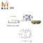 steel folding hinges for multifuctional table