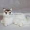 simulation animal Desk or car ornaments small rabbit fur cat
