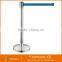 ACEALLY Wholesale High Quality Stackable U Shaped Base Queue Line Retractable Belt Barrier