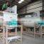 Animal powder feed mill combined with horizontal mixer and grinder
