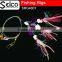 Carp fishing Sabiki fishing rigs 15cm red Eel eye tube