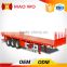 China 2 axle 40 ft flatbed container semi trailer for sale