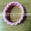 Personalized compilation Hemp flowers shaped silicone bracelet