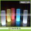 Small Color Changing Led Glow Cylinder Flashing Small Cylinder Light