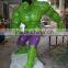 outdoor garden decoration promotion resin craft fiberglass hulk statue