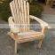 Pine wood Adirondack chair with customer logo
