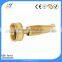 copper Quick Connector hydraulic plumbing brass hose fitting